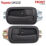 ชุด มือเปิดใน มือจับใน มือดึงในประตูหน้า ข้างซ้าย+ขวา 2 ชิ้น สีเทา สำหรับ Toyota Hiace LH112 YH112 ปี 1989-2004